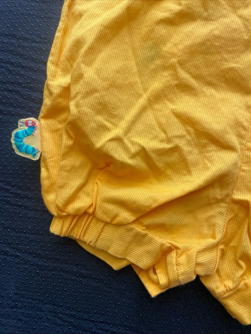 Vintage Carter's Yellow The Very Hungry Caterpillar Bubble Romper Set